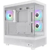 Thermaltake View 270 Plus TG ARGB Snow, Midi Tower, PC, Weiß, ATX, EATX, micro ATX, Mini-ITX, SPCC, Gehärtetes Glas, Gaming