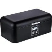 Relaxdays Retro Brotkasten mit Deckel & Griff