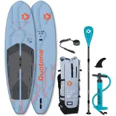 Duotone FLOW AIR SLS 10'4 iSUP SUP Board Allround leicht Set 7,0Kg