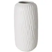 Boltze Vase Zalina Porzellan weiß 20cm