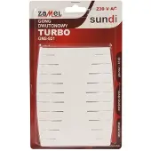 ZAMEL Glockenspiel GNS-931 230V 85dB TURBO weiss - GNS-931-BIA