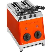 Milan Toast Sandwichtoaster mit Zangen orange
