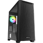 Sharkoon M30 RGB ATX E-ATX, Full Tower, PC, Schwarz, ATX, EATX, Gaming, Blau, Grün, Rot