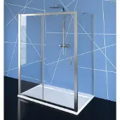 Polysan EASY Duschkabine drei Wänden 1300x700mm, L/R Variante, Klarglas