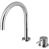 Sapho ULTRASAN 2-Loch Waschtischarmatur, Chrom