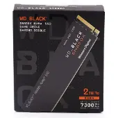 Western Digital Black SN850X, 2 TB, M.2, 7300 MB/s