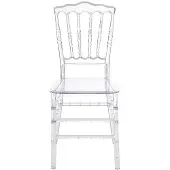 Vente-unique Stuhl 2er-Set - Polycarbonat - Kristall - AMBELON