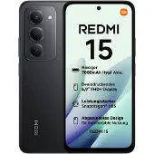 Xiaomi Redmi 15 4G Smartphone 6+128GB 6,9" 7000mAh Schwarz