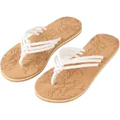 O'Neill Ditsy Damen Flip-Flops mit geflochtenem Fußriemen und leichter EVA-Außensohle