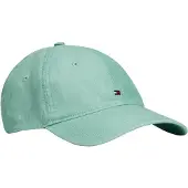 Tommy Hilfiger Essential Flag Linen Cap Charming Green