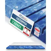 AM Qualitätsmatratzen 7 Zonen Deluxe Gel Topper RG50 Made in Germany 150x200cm