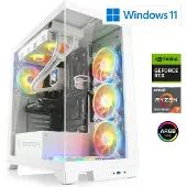 CSL Computer CSL Gaming PC, AMD Ryzen 7 7700, 5300 MHz, GeForce RTX 4060 Ti, 32 GB DDR5 RAM, 2000 GB M.2 SSD, Windows 11, USB 3.2 | M10730H