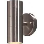 Konstsmide Modena Up & Down Edelstahl, klares Glas, Reflektor 7571-000