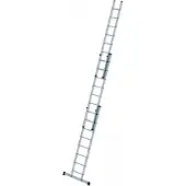 MUNK Günzburger Steigtechnik MUNK Schiebeleiter mit Traverse 3x8 Sprossen
