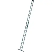 MUNK Günzburger Steigtechnik MUNK Schiebeleiter mit Traverse 2x16 Sprossen