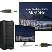 Logilink Displayport 1.4 8k 60hz Kabel 5 M