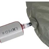 Exped - Elektrische Aufblas- und Entleerungspumpe - Mega Pump Granite / Burgundy - Bordeaux
