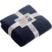 James & nicholson Fleece Decke JN950 navy one size