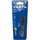 Varta 16701 101 421, Schlüsselanhänger-Blinklicht, Schwarz, Gummi, 9 m, IPX4, LED