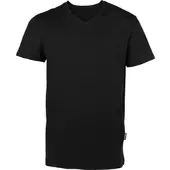 HRM Herren T-Shirt 'Luxus V-Ausschnitt' 102 dark grey 6XL