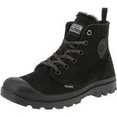 Palladium 95982-010-M Pampa Hi Zip WL - Damen Schuhe Stiefel - Black-Black, Größe:42 EU