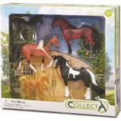 Collecta Set mit 5 Pferdelebensfiguren von