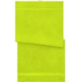 Myrtle beach Bio Badetuch MB443 acid yellow 70 x 140 cm