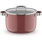 WMF Fusiontec Mineral Pro, Kochtopf mit Deckel, 24 cm, Rose Quartz 3201114143 4000530760395