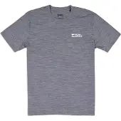 Mons Royale Mens Icon Merino Tee-shirt grey heather (710) M