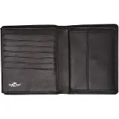 Golden Head Leder Geldbörse Polo RFID Protect Billfold Coin Wallet Black schwarz