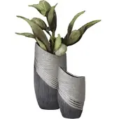 Gilde Halbmondvase Bridgetown H=30cm - mehrfarbig