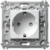 TEM MODUL PLUS Schuko Steckdose Weiß 250V16A UP