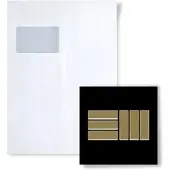 ALLOY Mosaik MUSTER S-Basketweave-Ti-GM Basketweave Titan Gold Hochglänzend