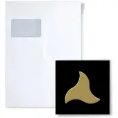 ALLOY Mosaik MUSTER S-Ninja-Ti-GB Ninja Titan Gold Gebürstet