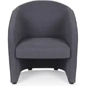 Hjh OFFICE SAN JUAN | 1-Sitzer - Loungesessel Dunkelgrau