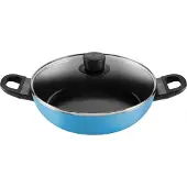 Ballarini Caprera Tiefe Bratpfanne 2h Mit Deckel 28 Cm