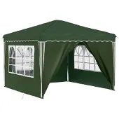 Syfax Pop-up Partyzelt 288 x 288 x 245 cm Grün Oxford-Stoff