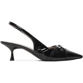 Stuart weitzman Pumps Georgie Slingback 50 SM977 Schwarz