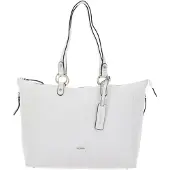 PICARD Schultertasche mit Laptopfach Java Shopper White Lily weiß