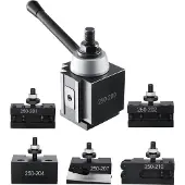 Vevor Schnellwechsel-Werkzeughalter-Set, 6-teilig, Drehwerkzeughalter für 10"-15"-Minidrehmaschinen