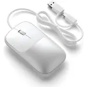Satechi Slim LX Wired Mouse Silver