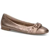 Caprice Ballerina in TAUPE METALLIC | Gr.: 39