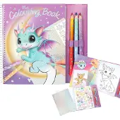 Ylvi & the Minimoomis - Lucky Dragon Colouring Book (0413797)