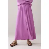 Summum Woman Skirt Tencel Cyclaam Größe: 44 | Maxiröcke Outlet | Damen