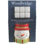 Woodbridge Duftlampe Snowman & Wachsmelts Frosted Snowflakes