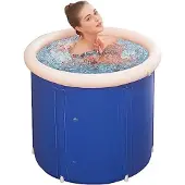 OEM Eisbad Opblaasbaar - Dunkelblauer Dompelbad - 75cm