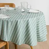La redoute interieurs Runde Tischdecke Aus Beschichteter Baumwolle, Irun