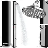 ONBEST Solardusche Schwarz/Silber