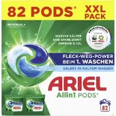Ariel All-in-1 Vollwaschmittel Flüssig Pods Universal 82WL