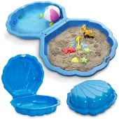 ONBEST Sandkasten Muschel Blau